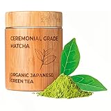 MATCHITA Bio Matcha Grüntee Pulver Ceremonial Grade in Bambus Box (40g) –...