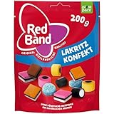 3 er Pack Red Band Lakritz Konfekt 3 x 200g Mischung aus Lakritz-Konfekt