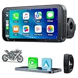 Volam Motorrad Carplay Bildschirm mit Design Halterung für Motorräder,...