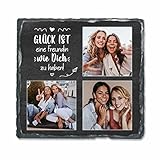 Geschenke.de Schiefertafel mit Spruch Glück ist eine Freundin wie Dich zu haben zum...