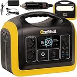 Craftfull Powerstation Adventure CP-1200 | 3 Jahre Garantie - 3600 Watt - 992 Wh Powerbank...