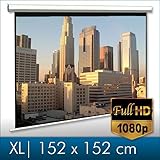 Melko Rolloleinwand für Beamer, Rollo, Heimkino, Büro, Projektoren, 152 x 152...