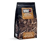 Weber 17627 Räucherchips Whiskey, 700 g, Räuchern, Aroma, Grillen, Braun, 30x30x55 cm