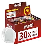 THERMOPAD Zehenwärmer – DAS ORIGINAL: 30 Paar Wärmepads für 8 Stunden...