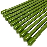 HAC24 10er Set Pflanzstäbe Rankhilfe 120cm Pflanzenstäbe Pflanzen Stab Stäbe...