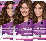 Schwarzkopf Perfect Mousse Permanente Schaumcoloration 665/6-65 Helles...