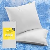 Cosi Home Kühlender Kissenbezug 80x80 cm (2er Set), Kopfkissenbezug mit...