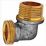 Euro-Konus Gewinde Fitting alle Sorten Winkel Bogen Übergang T-Stück Messing 1/2, 3/4, 1...