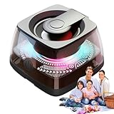 Generisch Portable Magnetic Speaker, Wireless Music Player, RGB Color Light Phone Holder...