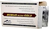 Altai Mumijo 100%, 120 Tabs, zweistufige Kalt Bereinigung