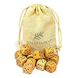 Waldfelsen 6, 12, 20, 30 oder 50 hochqualitative Holzwürfel aus echtem...