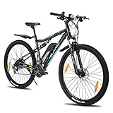 HILAND 29'' Elektrofahrrad,E-Mountainbike Damen Herren MTB,Vollfederung E-Bike...