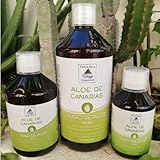 Aloe Vera Saft - 100% Natürlich, Kaltgepresst aus Teneriffa, Hautpflege & Wellness