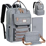 Tonyeee Wickelrucksack Rucksack- Abnehmbare Cross Body Flasche, Wickeltasche Reisen...