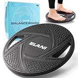 ELANI Rutschfestes Balance Board Erwachsene bis 150kg - Physiotherapie zur Stärkung von...
