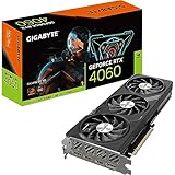 Gigabyte NVIDIA GeForce RTX 4060 GAMING OC Graphics Card - 8GB GDDR6, 128-bit, PCI-E 4.0,...