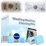 Waschmaschinenreiniger, 2026 Neu Tiefenreinigung von Waschmaschine Dishwasher Tablets, 12...