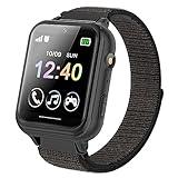 Kinder Smartwatch, Telefon Uhr für Kinder 10 Spiele MP3 Musik Anruf...