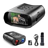 APEXEL 4K Nachtsichtgerät mit Foto & Video,3' TFT und 5X Digital Zoom Fernglas mit...