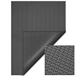 Wiltec Pool Solarfolie 4 x 6 m, schwarz, Poolheizung aus 140 µ starkem PE Film,...