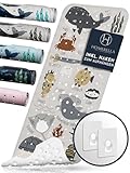 Homerella® Badewannenmatte rutschfest Kinder - 100% BPA frei Inkl. 2 Haken zum...