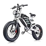 RZOGUWEX Elektrofahrrad, 20-Zoll-Offroad-EBIKE für Erwachsene mit Abnehmbarem...