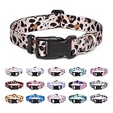 Suredoo Hundehalsband Verstellbares, Weich & Komfort Nylon Hunde Halsband für...