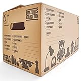 ONBEST Premium Umzugskartons – Design Edition – doppelwellig – 600 x 328 x 340 mm...