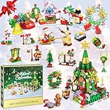 Adventskalender 2024 Weihnachten Bauklötze, MOMSIV Kinder Weihnachtskalender 24 Tage...