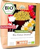 Cistus Tee - Cistus incanus Tee - Bio Zistrosenkraut geschnitten (500g)