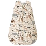 Unnivoll Schlafsack Baby 1,5 Tog Babyschlafsack 0-6 Monate Baumwolle Schlafsack Winter...