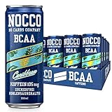 NOCCO BCAA Energy Drink – zuckerfrei, vegan Energy Getränk mit Koffein, Vitaminen und...