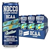 NOCCO BCAA Energy Drink – zuckerfrei, vegan Energy Getränk mit Koffein,...