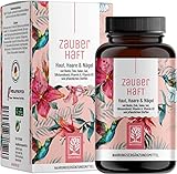 Haar Vitamine - 451mg Silizium hochdosiert & Biotin Zink Selen für Haare - Kieselsäure...