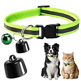 GPS Tracker Katze Hund, Mini Haustierortungsgerät für Hund Katzen, Weltweite...