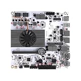 SJRC NAS Motherboard with 10 GbE RJ45, N355(N100 Update) Mini ITX Mainboard Dual Port...