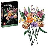 LEGO 10280 Icons Blumenstrauß, Künstliche Blumen, Set für Erwachsene, Home Deko,...