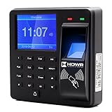 HDWR CTR10 Fortgeschrittenes Zeiterfassungssystem - Biometrisch, RFID,...