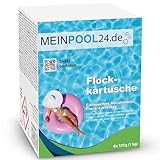 Meinpool24.de 6x1 kg Flockkartuschen Flockungs-Kartuschen für kristallklares Wasser...