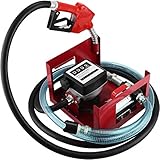 VEVOR Dieselpumpe Heizölpumpe 40L, 155W Selbstansaugende Ölpumpe, 2800U/min...