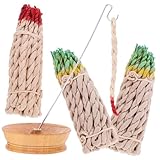 Cabilock 1 Set Räucherstäbchen Set Räucherseilhalter Seil Räucherstäbchenbündel...