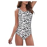 QWUVEDS Heeren Uhr Frauen Multicolor Bikini Set Pushup Bademantel Badeanzüge Patterned...