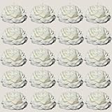 Luxus-Home 20er-Set Blumenkerzen - Rosenkerzen - Sojawachs - Sojawachskerze, deko -...