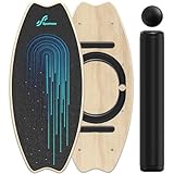 Balance Board Holz, Sportneer Indoorboard Skateboard, Indoor Surfboard Trickboard und...