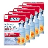 SOS Wärme-Pflaster INTENSE | extra starke XXL Wärmepflaster | löst verkrampfte Muskeln...