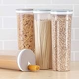 YIQI Nudel-Aufbewahrungsbox für Spaghetti, Nudeln, Behälter, Müsli, Snacks,...