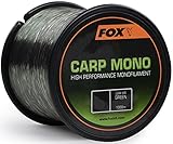 Fox Karpfenschnur Carp Mono - 1000m Angelschnur, Durchmesser/Tragkraft:0.35mm /...