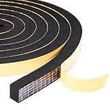 Yotache Moosgummi Dichtungsstreifen Kompriband 12mm(B) x 10mm(D) Isolierband...