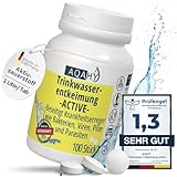 AQAHY Wasserentkeimungstabletten Active - keimfreies Trinkwasser durch sicherer...
