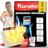 CURATHERM 10x Wärmepflaster Rücken Nacken und Schulter 12 Stunden angenehme Tiefenwärme...